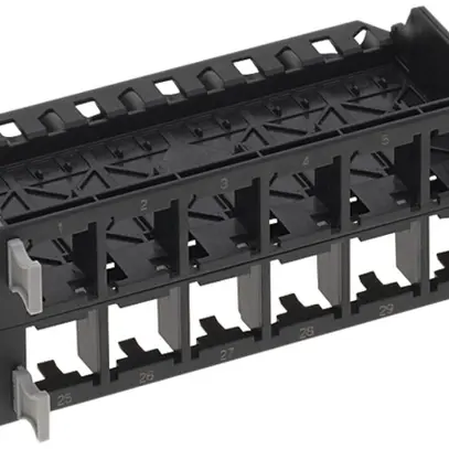 Support pour module HD noir pour 4×12 modules, blindé 