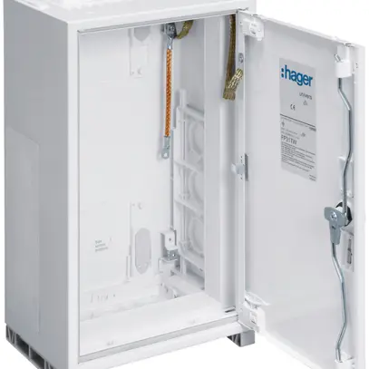 Armadio murale Hager univers con porta CP I IP54 800×800×205mm 