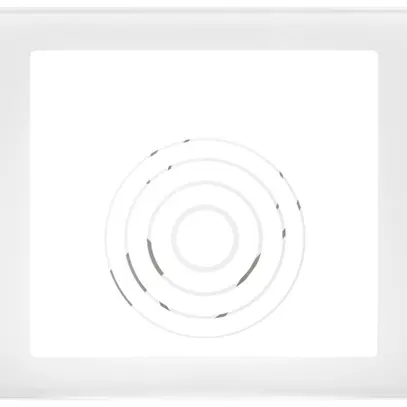 Placca frontale per modulo per audiolesi Urmet Alpha, IP55, bianco 