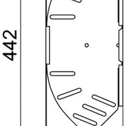 Coude BET RB W réglable 60×150mm acier galvanisé à chaud 