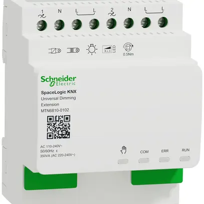 Extension de variation universel KNX  Schneider Electric SpaceLogic double 16A, 