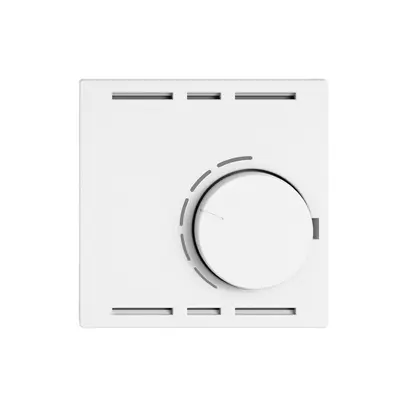 Termostato ambiente EDIZIO.liv SNAPFIX® senza interruttore 230VAC 50Hz bi 
