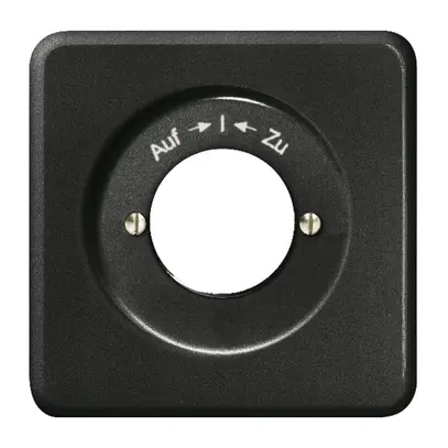 UP-Frontset Auf-I-Zu schwarz für Schlüsselschwenktaster FH 