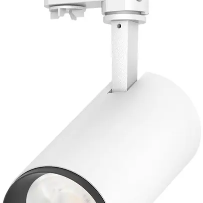 Projecteur LED DOTLUX SLIMtrack-eco 25W 2500lm 4000K 36° Ø85mm blanc 