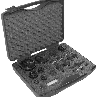 Set di perforatori di lamiera INTERCABLE TRE SPLIT, M16/M20/M25/M32/M40/M50/M63 