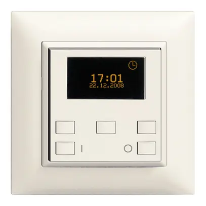 Minuteur astro. ENC ON-OFF 1c/1t ZEP EDIZIOdue blanc 