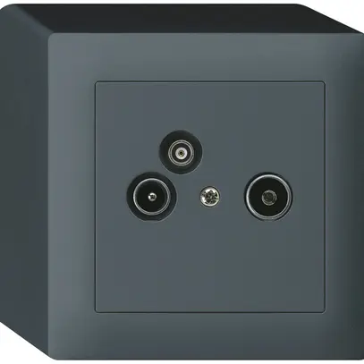 Prise pour antenne AP R/TV-Données kallysto 2GHz 4dB anthracite 