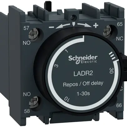 Blocco a tempo Schneider Electric LADR2 ritardato a la cadutaTeSys 