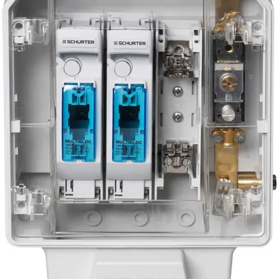 Coffret d'abonnés SCHUR SKD 160A 3LNPE DIN00/TN-C/TN-S 