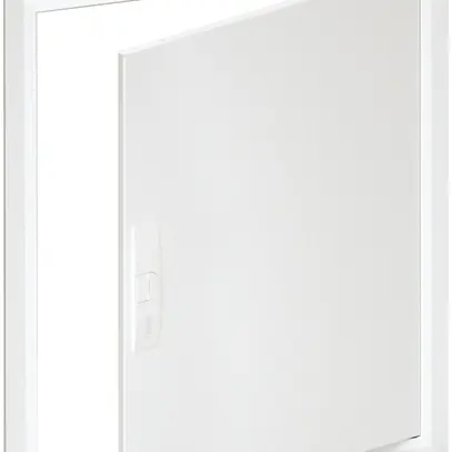Cornice con porta Hager univers 603×703×10mm IP00 bianco per FW42U.. 