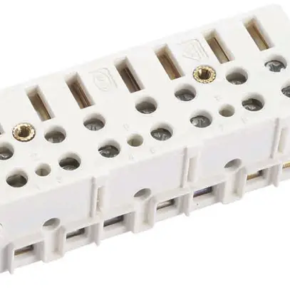 Morsetto spina contatore Hager 63A sezione cavi 2.5…25mm² set a 15 pezzi 