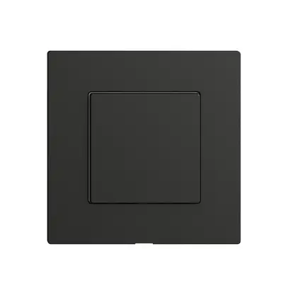 Comando per interruttore 1K/1T Edue Wiser nero 