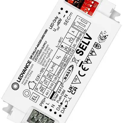Convertisseur LED LEDVANCE DR DALI IP20 44W 700…1050mA DALI 