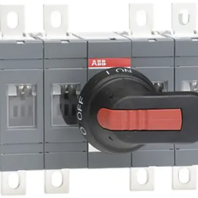 Lasttrennschalt.ABB 250A/400V 4L, mit Griff & Welle 