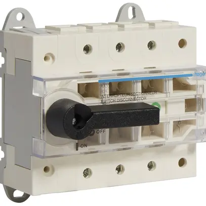 Interrupteur sectionneur Hager HA304 3L 80A 