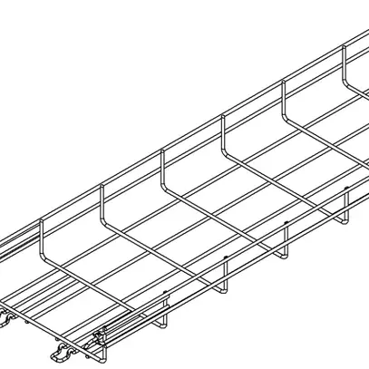 Canale a griglia Niedax 150×54mm galvanizzato 