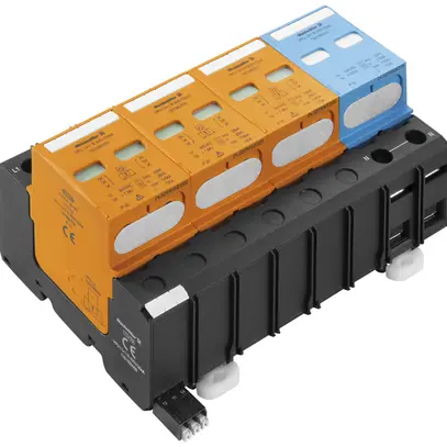 Scaricatore di sovratensione Weidmüller VPU I 3+1 R 400V/25KA 