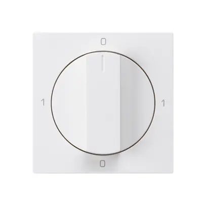 Inserto per interruttore rotativo kallysto 0/2L bianco con manopola 