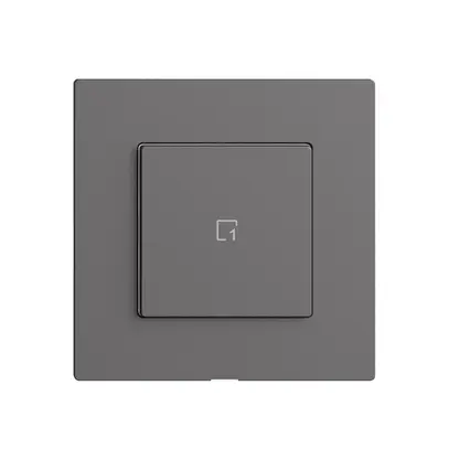 Poussoir scène 1 scène/1T Edue Wiser gris foncé 