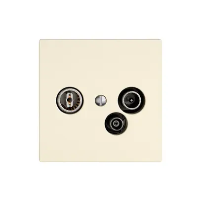Prise antenne TV-R-données EDIZIO.liv SNAPFIX® 11dB cr 