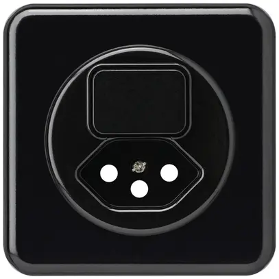 Kit frontal ENC basico 86×86mm noir pour combinaison grd.I S3/type 13 