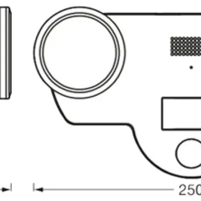 Appl.LED LEDVANCE SMART+ Multi telecamera PIR SEN 16W 900lm 3000K IP44 REG gr 