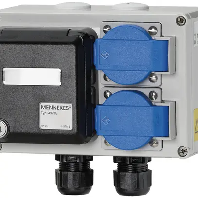 Boîtier de distribution Amaxx 1×Cepex 2×T23 2× RJ45 cat.6 