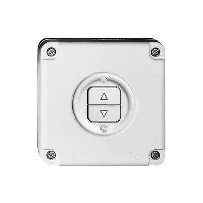 Pulsante per tapparella NUP FH grigio chiaro 1 canale 