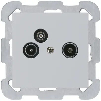Prise pour antenne ENC R/TV-Données kallysto B 2GHz 19db gris clair 