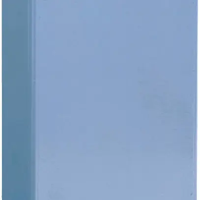 Scatola AP Schneider Electric 80×77×130mm blu senza fori 
