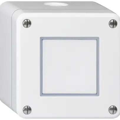 Contatto pulsante AP robusto IP55 2P bianco 