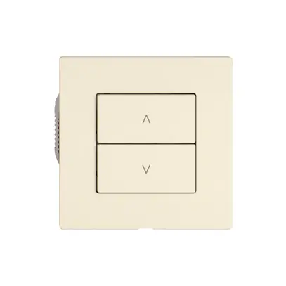 Stazione secondaria tapparelle EDIZIO.liv Wiser SNAPFIX® 2 tasti WLAN cr 