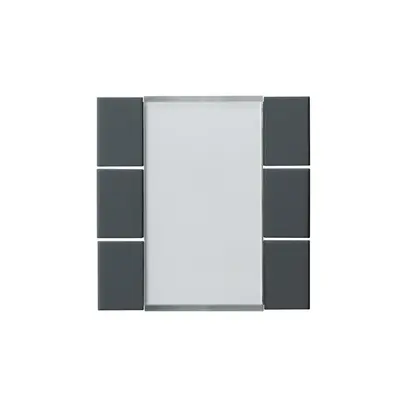 Kit frontal Hager kallysto 6×KNX anthracite 