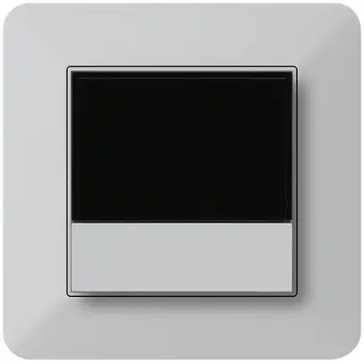 Thermostat d'amb.ENC kallysto.trend KNX s/e-link avec touches gris clair 