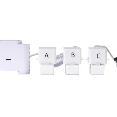 Contatore di energia trifase Shelly 3EM Misuratore di energia WiFi trifase 