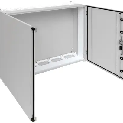 Armoire murale Hager univers porte pleine CP I IP55 1100×1300×275mm RAL 7035 