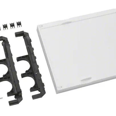 Kit Hager univers N 300×500mm pour rail collecteur PE-/N 