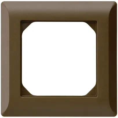 Telaio di copertura INC kallysto.line 1×1 marrone 92×92mm 