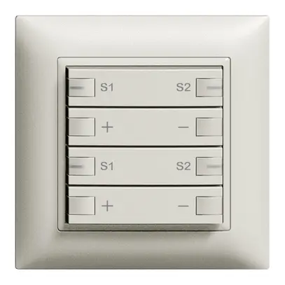 Variatore INC ZEP 2c/4t st. c/sec.scena EDIZIOdue grigio chiaro 