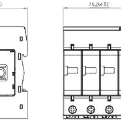 Scaricatore di sovratension.Bettermann V20-C/3LNPE 