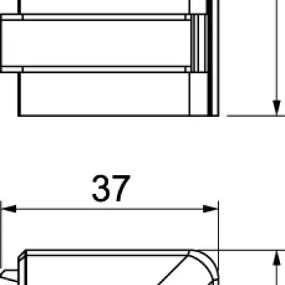 Angle extérieur Bettermann SL 20×50, PVC, blanc pur, 9010 