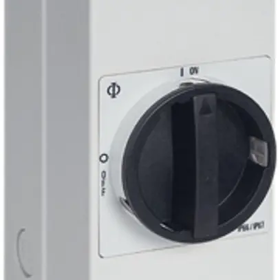 Interruttore di carico AP K&N 20A/400V 0/4L, N-avanzato, ne/gr 