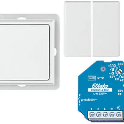 Kit di avvio Eltako N°1 tasto radio+attuatore accensione INS 