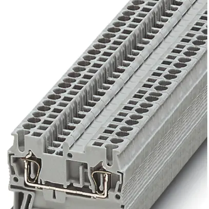 Morsetto 0.08…4mm² raccordo a molla grigio 