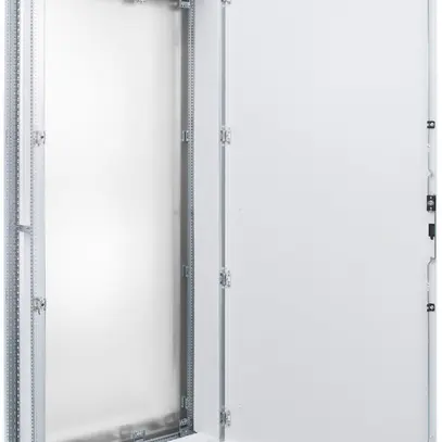 Armoire Hager weber.mes C avec porte en Al pour Univers N 1350×2000×275mm blanc 