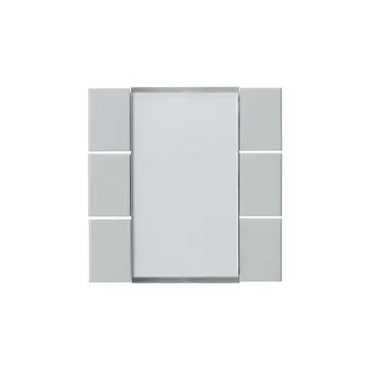 Kit frontal Hager kallysto 6×KNX gris clair 