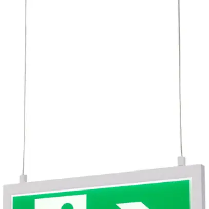 Lampada emergenza e indicazione LED P-LIGHT 33 PL 4W 32lm 6000K IP20 bianco 