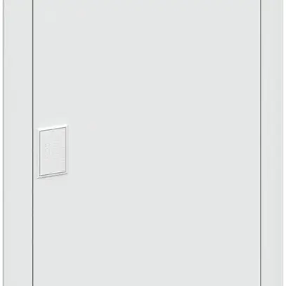 Cadre avec porte ventilée ABB pour distributeur multimédia 4 rangées 