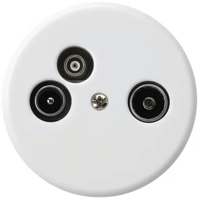 UP-Antennendose TV-R-Daten basico A 19dB weiss 