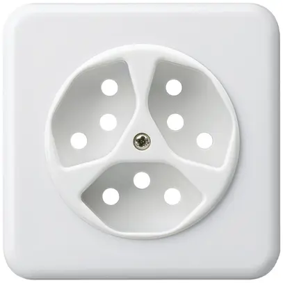 Kit frontale INC basico 3×tipo 13 bianco 86×86mm 